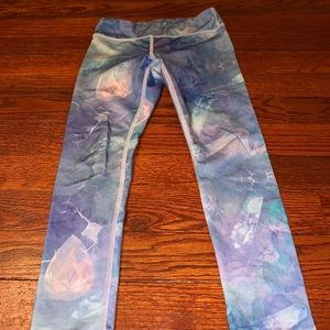 Jewel/galaxy yoga pants